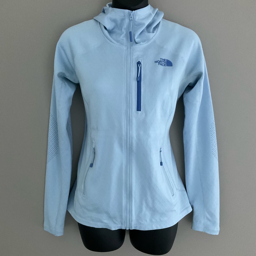The north face, zip -up jacket